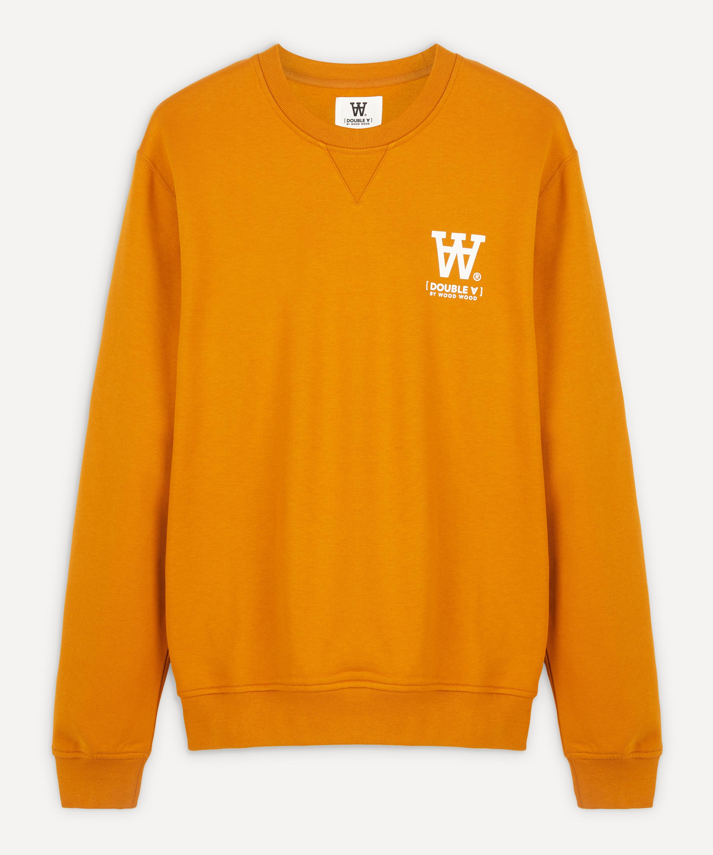 wood wood tye crew sweat