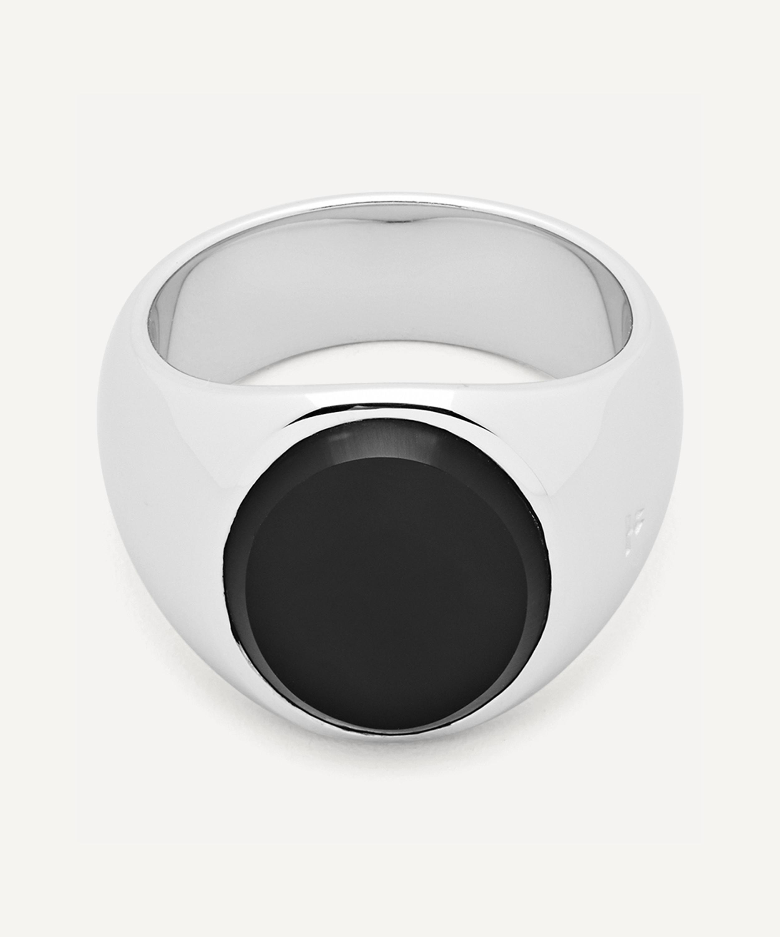 Oval Black Onyx Ring Liberty
