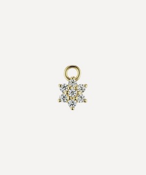 Maria Tash - 18ct 5.5mm Diamond Flower Charm image number 0