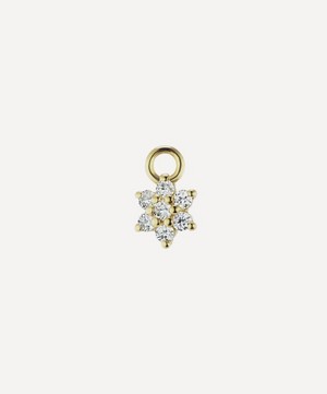 Maria Tash - 18ct 5.5mm Diamond Flower Charm image number 1