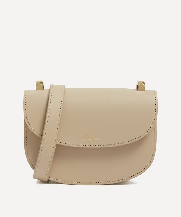A.P.C. - Mini Genève Leather Cross-Body Bag image number null