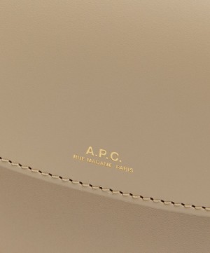 A.P.C. - Mini Genève Leather Cross-Body Bag image number 4