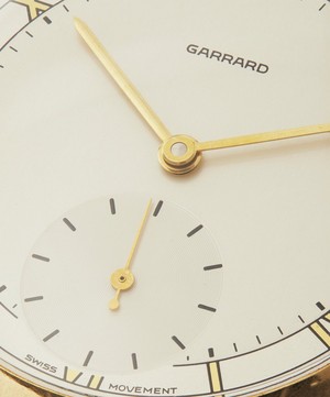 Designer Vintage - 1980s Garrard 9 Carat Gold Pocket Watch image number 3