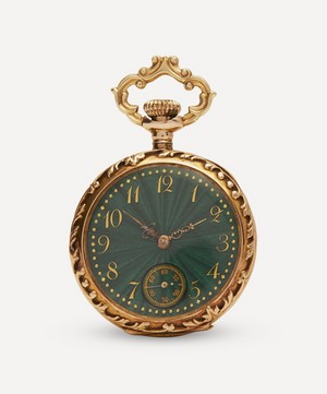Designer Vintage - Victorian 14 Carat Gold Fob Watch image number 0