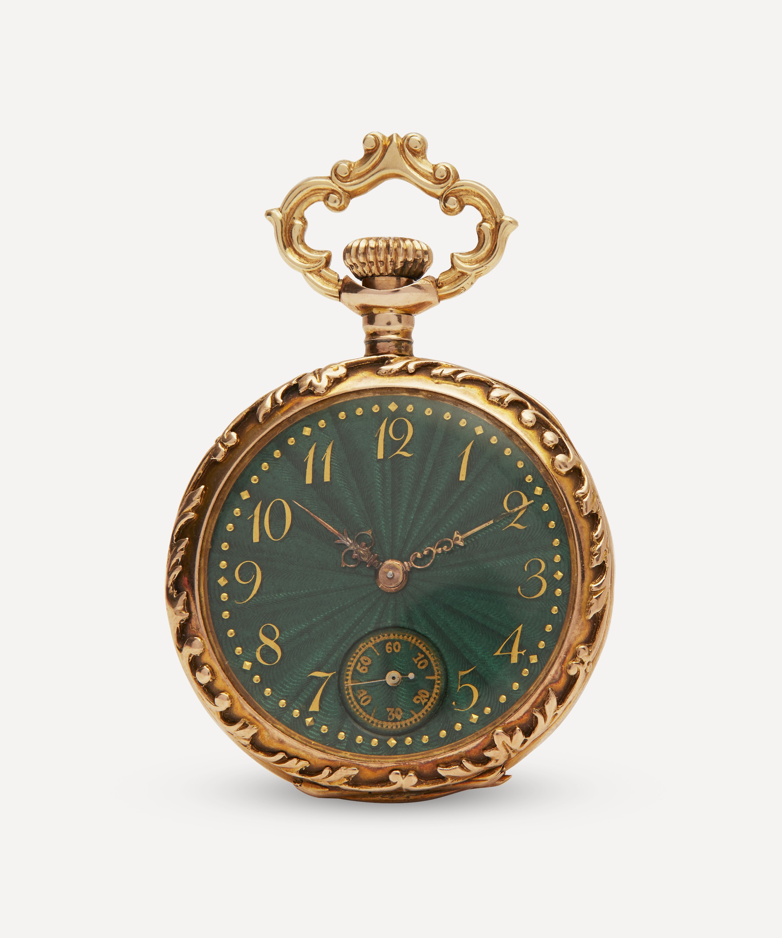 Designer Vintage - Victorian 14 Carat Gold Fob Watch image number 0