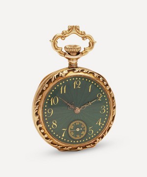 Designer Vintage - Victorian 14 Carat Gold Fob Watch image number 1