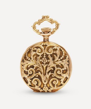 Designer Vintage - Victorian 14 Carat Gold Fob Watch image number 2