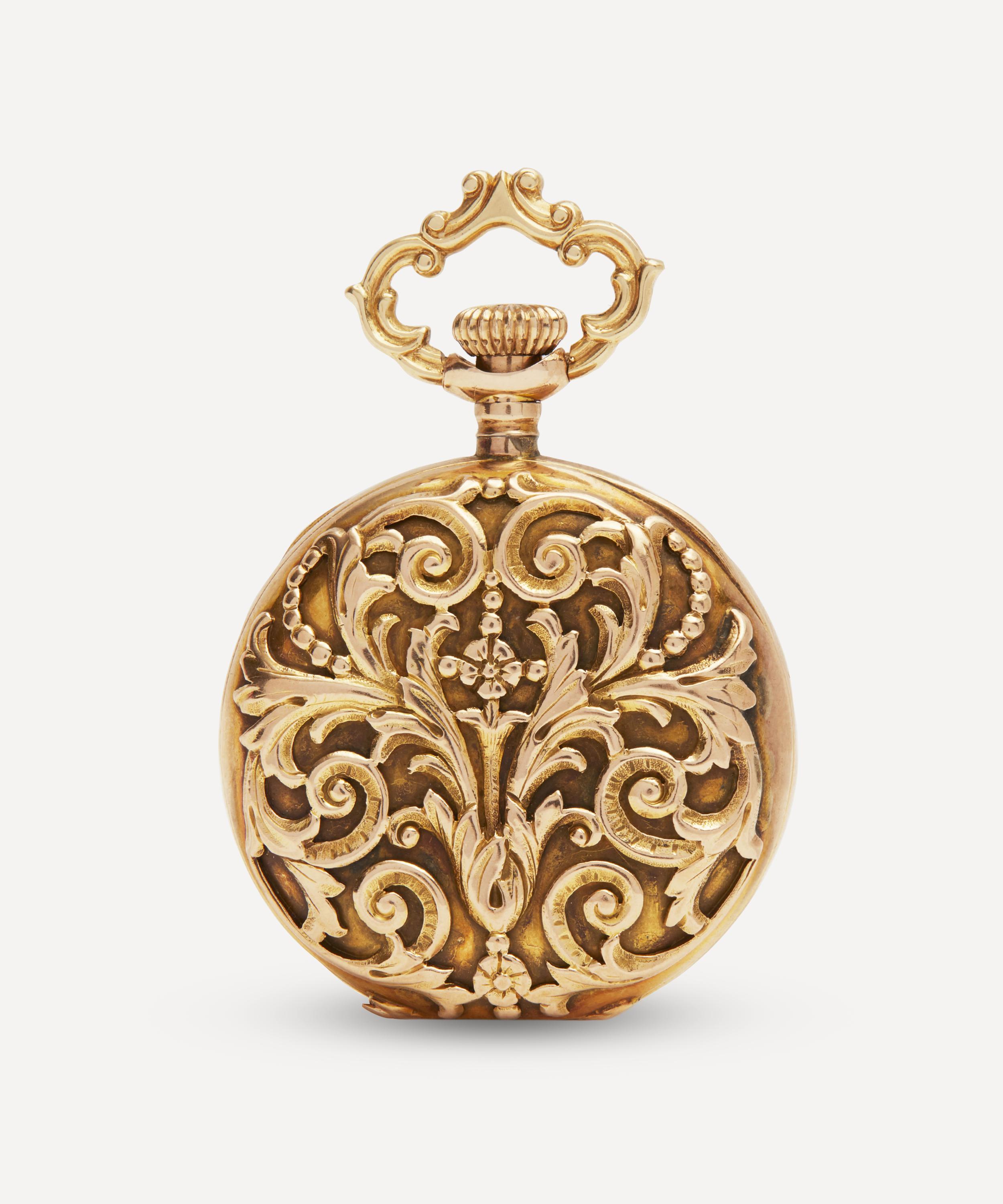 Designer Vintage - Victorian 14 Carat Gold Fob Watch image number 2