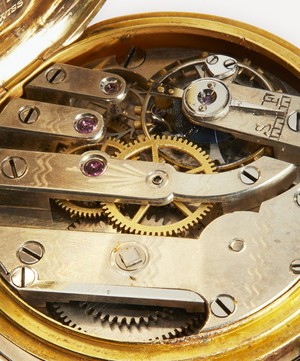 Designer Vintage - Victorian 14 Carat Gold Fob Watch image number 4