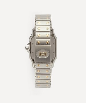 Designer Vintage - 1980s Santos de Cartier 18 Carat Gold And Steel Watch image number 2