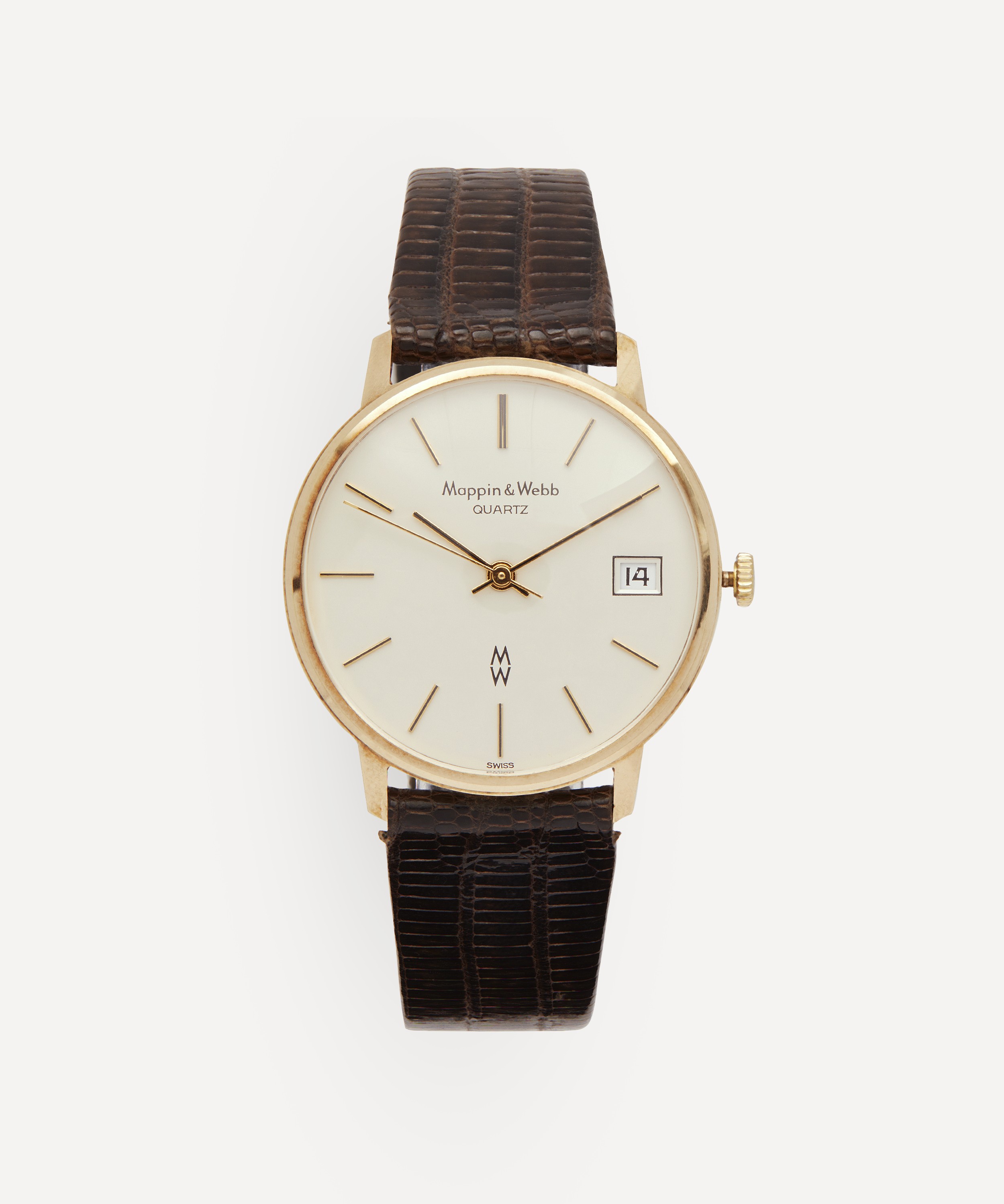 Designer Vintage - 1980s Mappin Webb 9 Carat Gold Watch image number 0