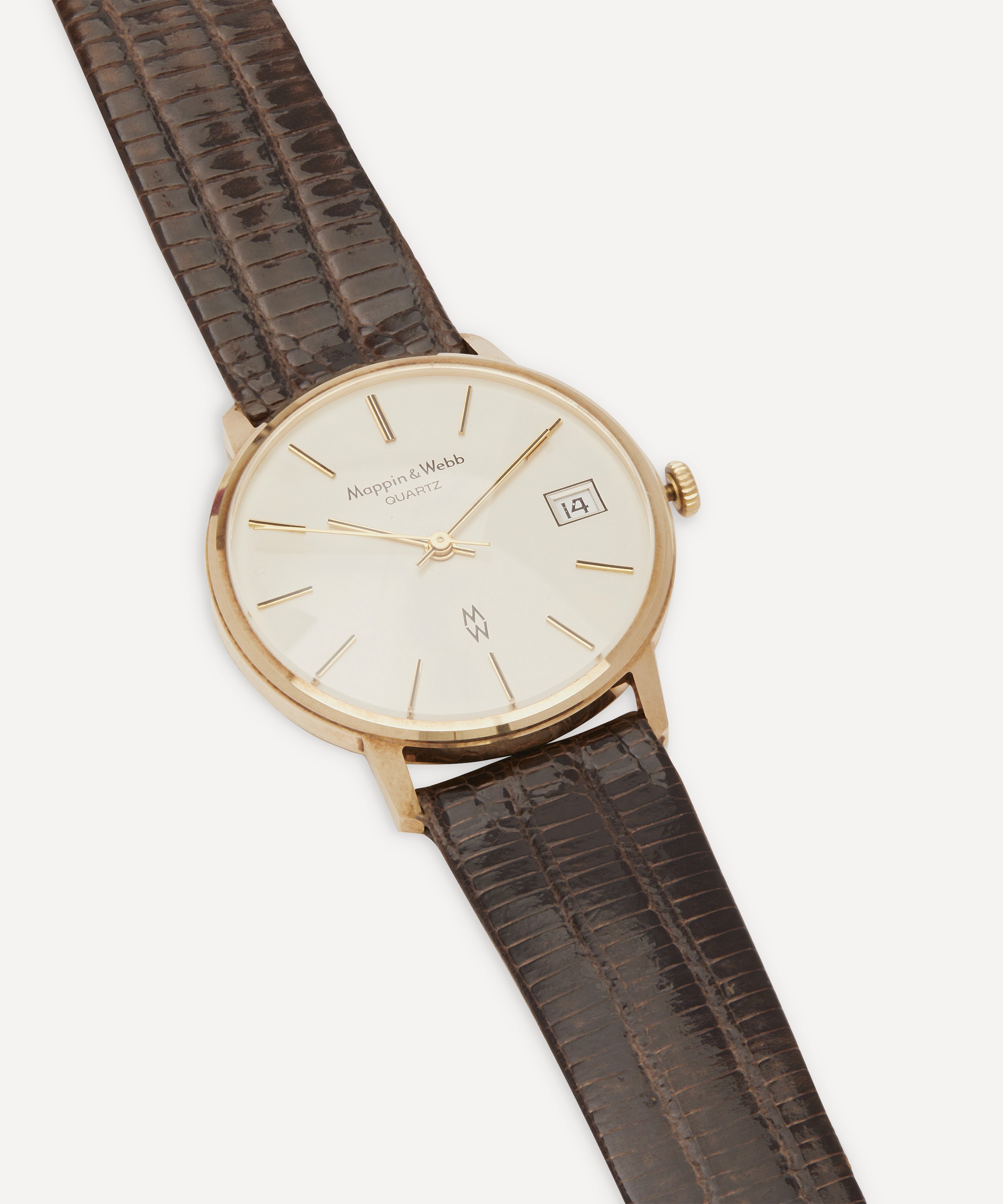 Designer Vintage - 1980s Mappin Webb 9 Carat Gold Watch image number 3