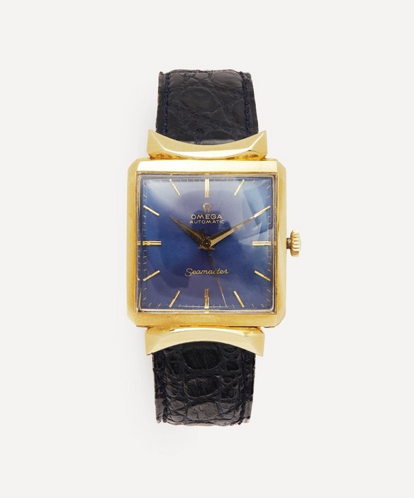 Designer Vintage - 1960s Omega Automatic Seamaster 18 Carat Gold Watch image number null