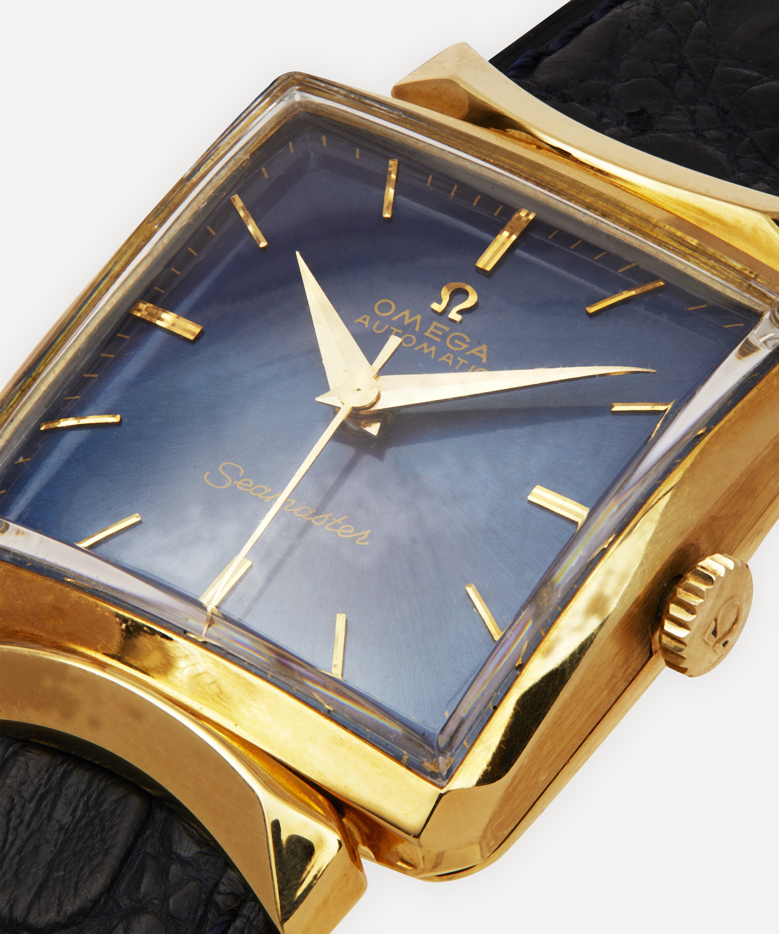 Designer Vintage - 1960s Omega Automatic Seamaster 18 Carat Gold Watch image number 4