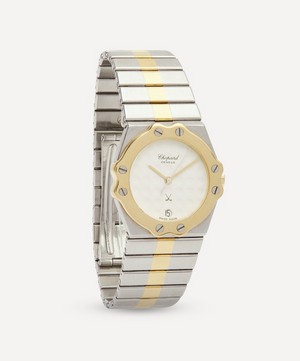 Designer Vintage - 1980s Chopard St Moritz 18 Carat Gold and Steel Watch image number 1