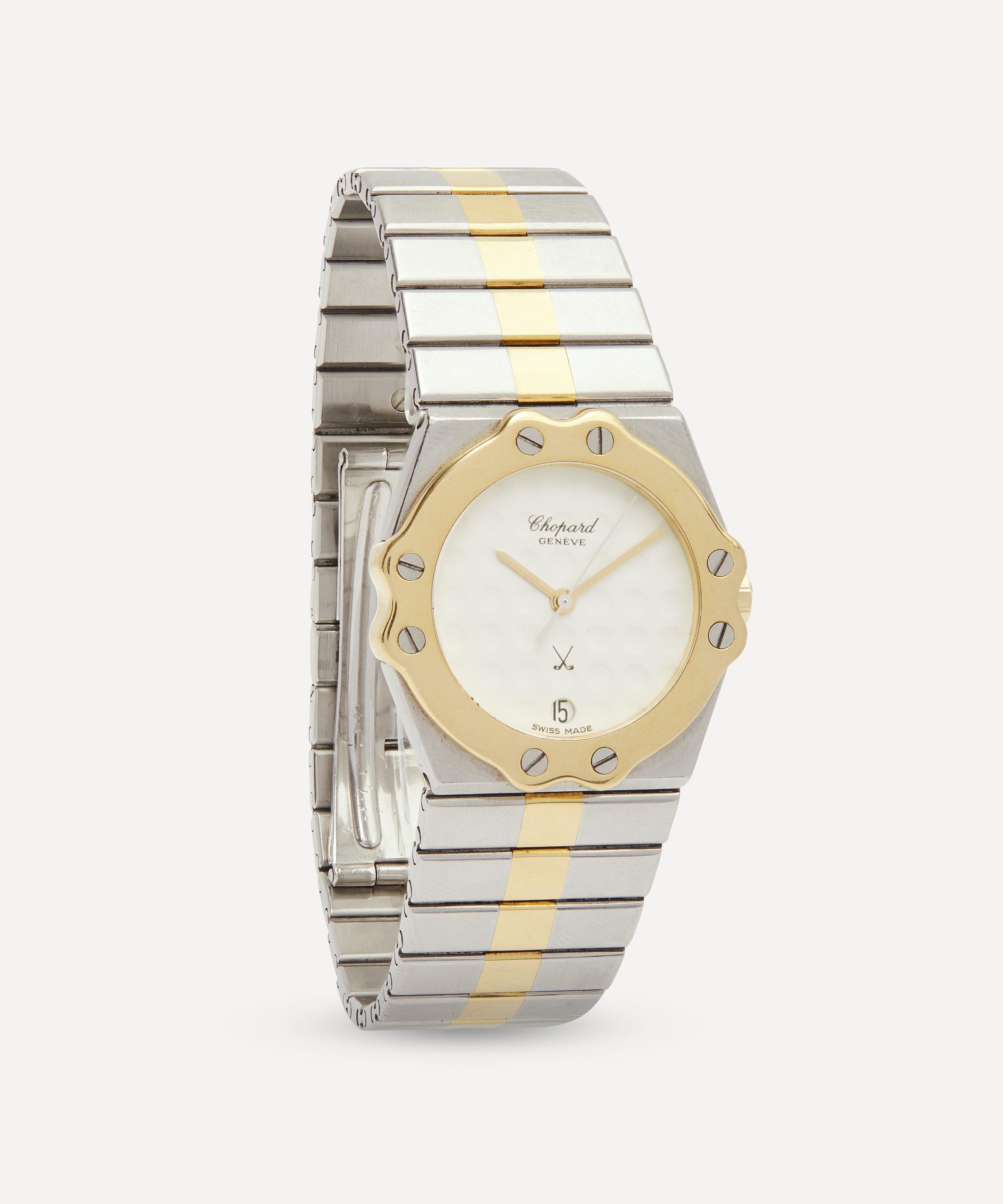 Designer Vintage - 1980s Chopard St Moritz 18 Carat Gold and Steel Watch image number 1