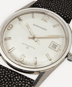 Designer Vintage - 1960s Garrard White Metal Watch image number 4