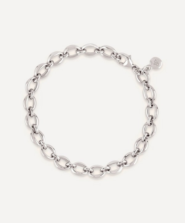 Dinny Hall - Silver Handmade Small Heavyweight Chain Bracelet image number null