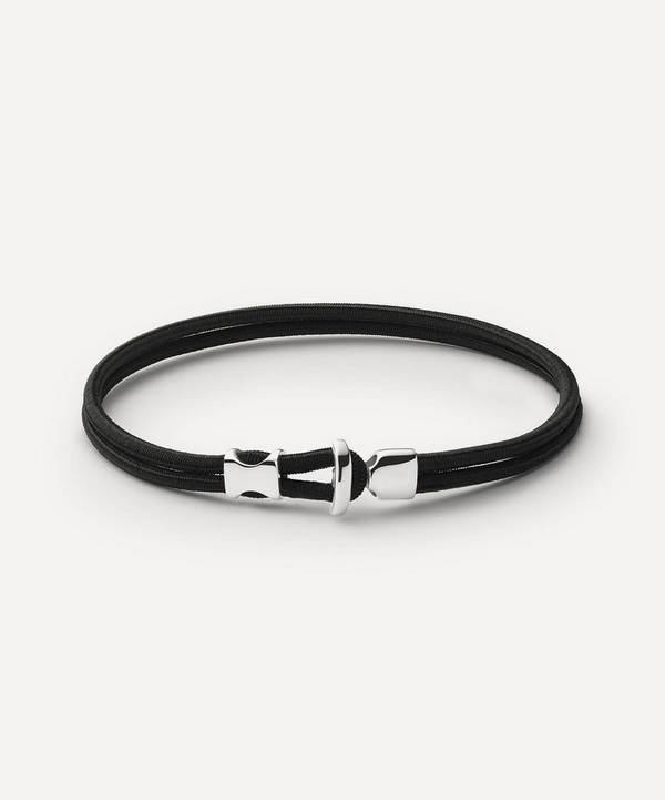 Miansai - Sterling Silver Orson Loop Bungee Rope Bracelet