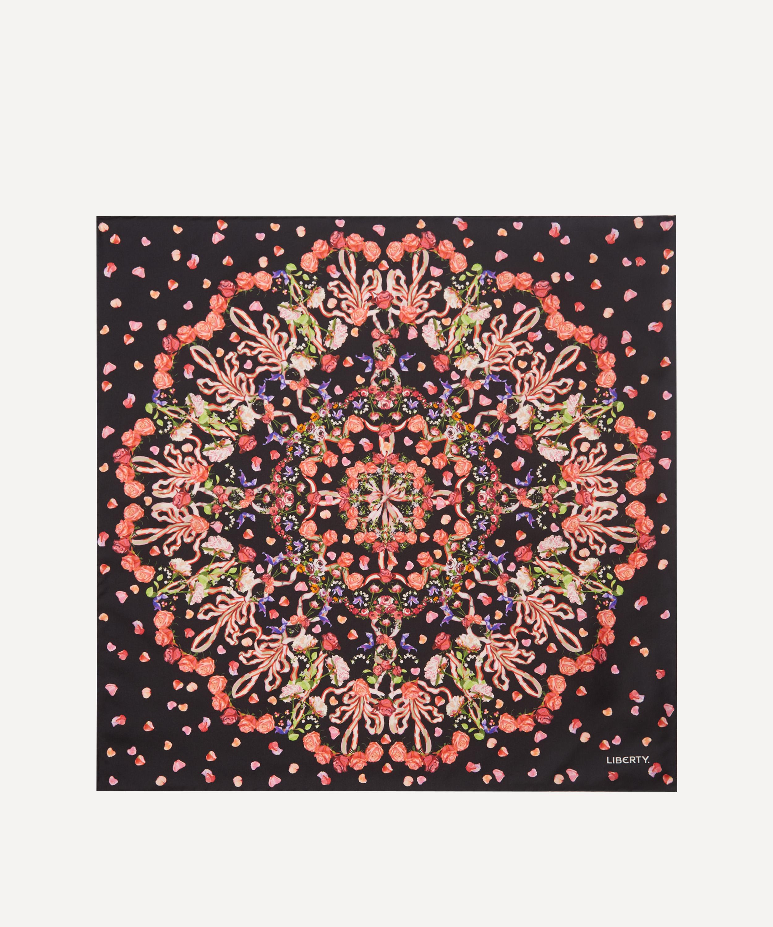 Liberty - Floral Storm 45 x 45cm Silk Twill Scarf