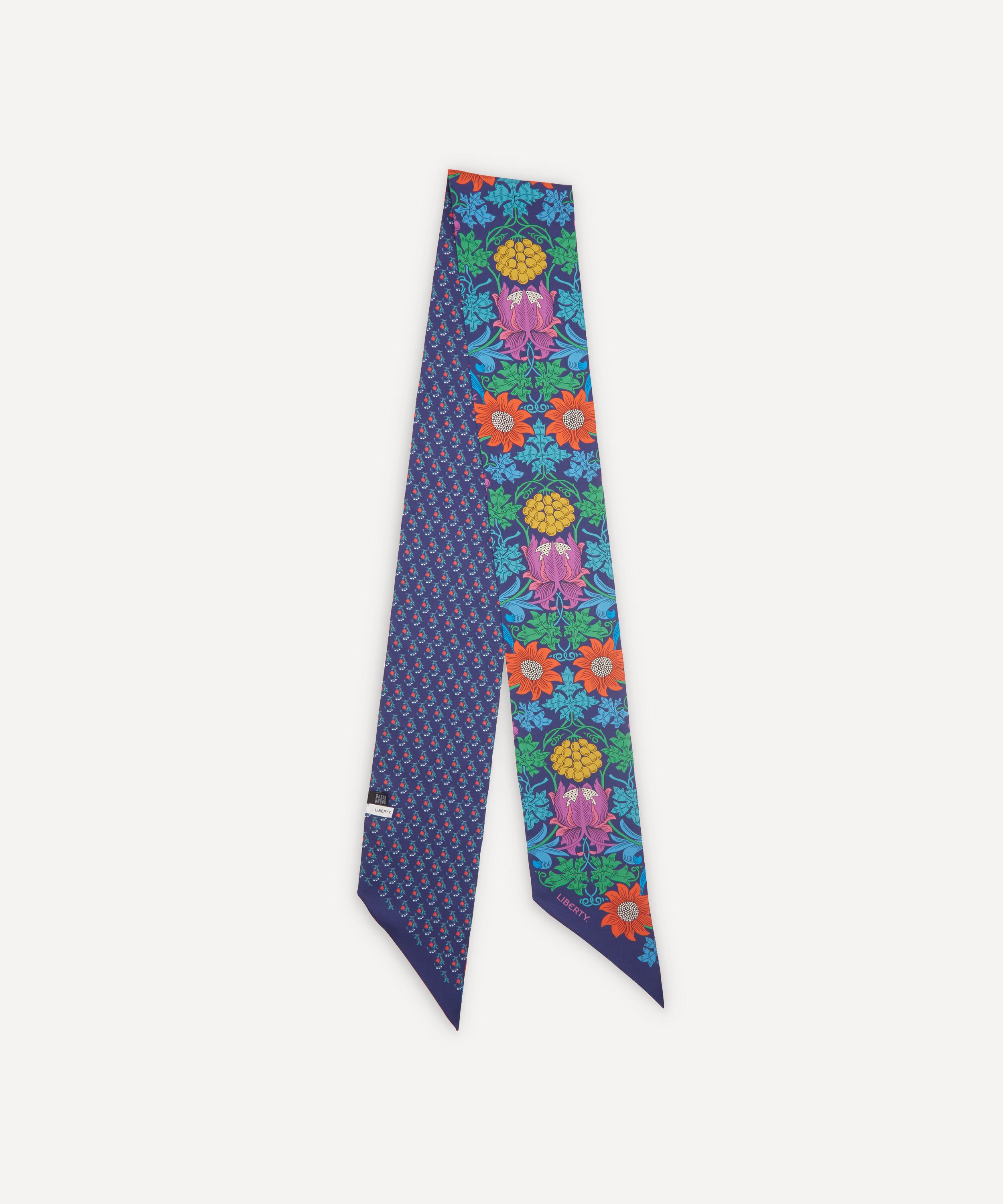 Liberty - Standen 220 x 15cm Twilly Silk Twill Scarf image number 1
