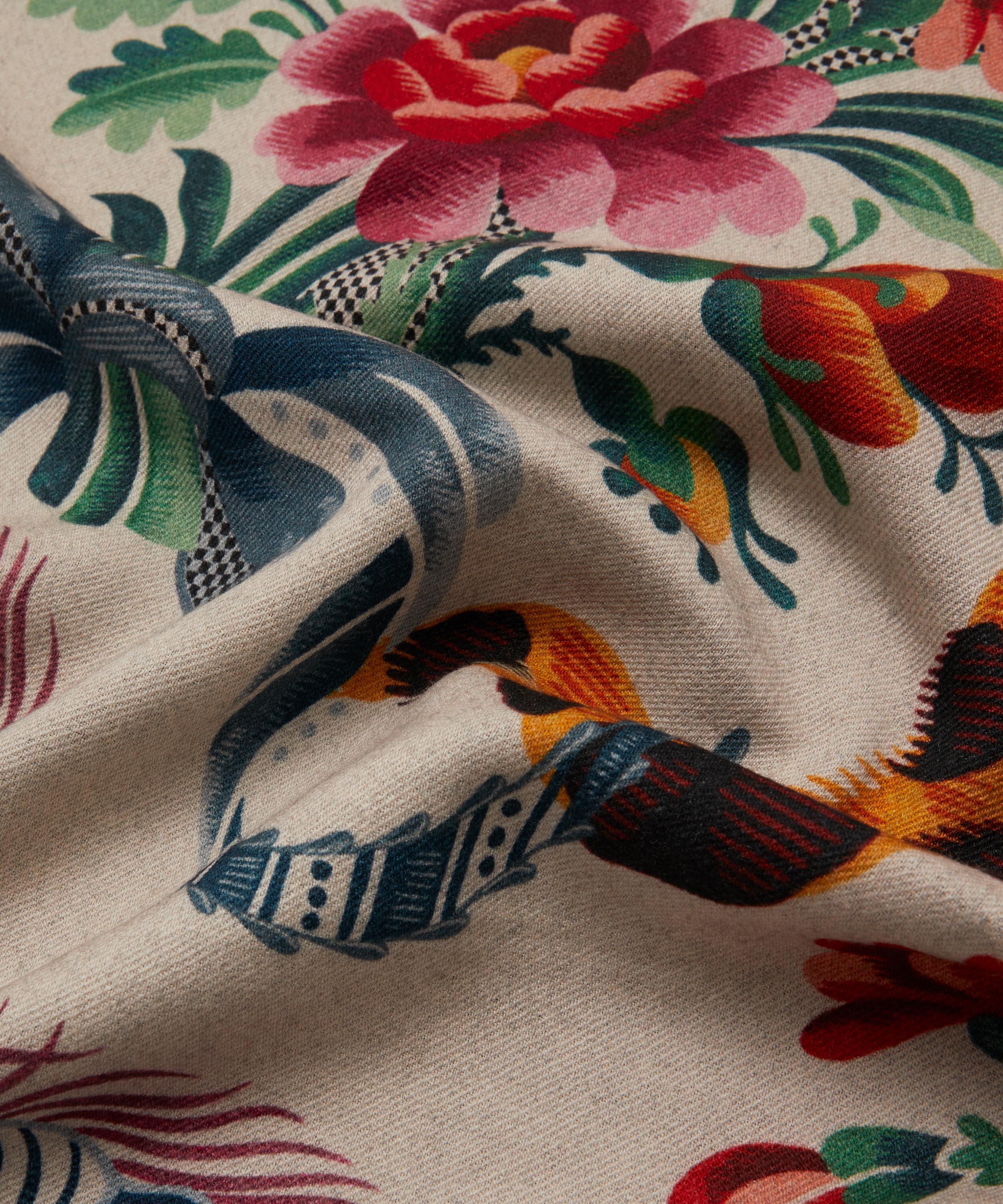 Liberty - Spitalfields Silk 208 x 48cm Wool Scarf image number 3