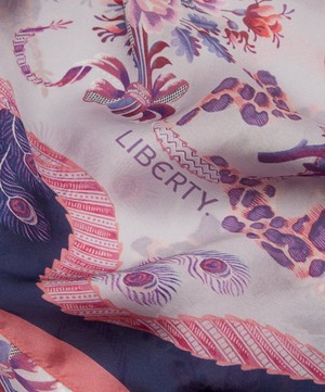 Liberty - Spitalfields Silk 130 x 110cm Silk Molare Scarf image number 2