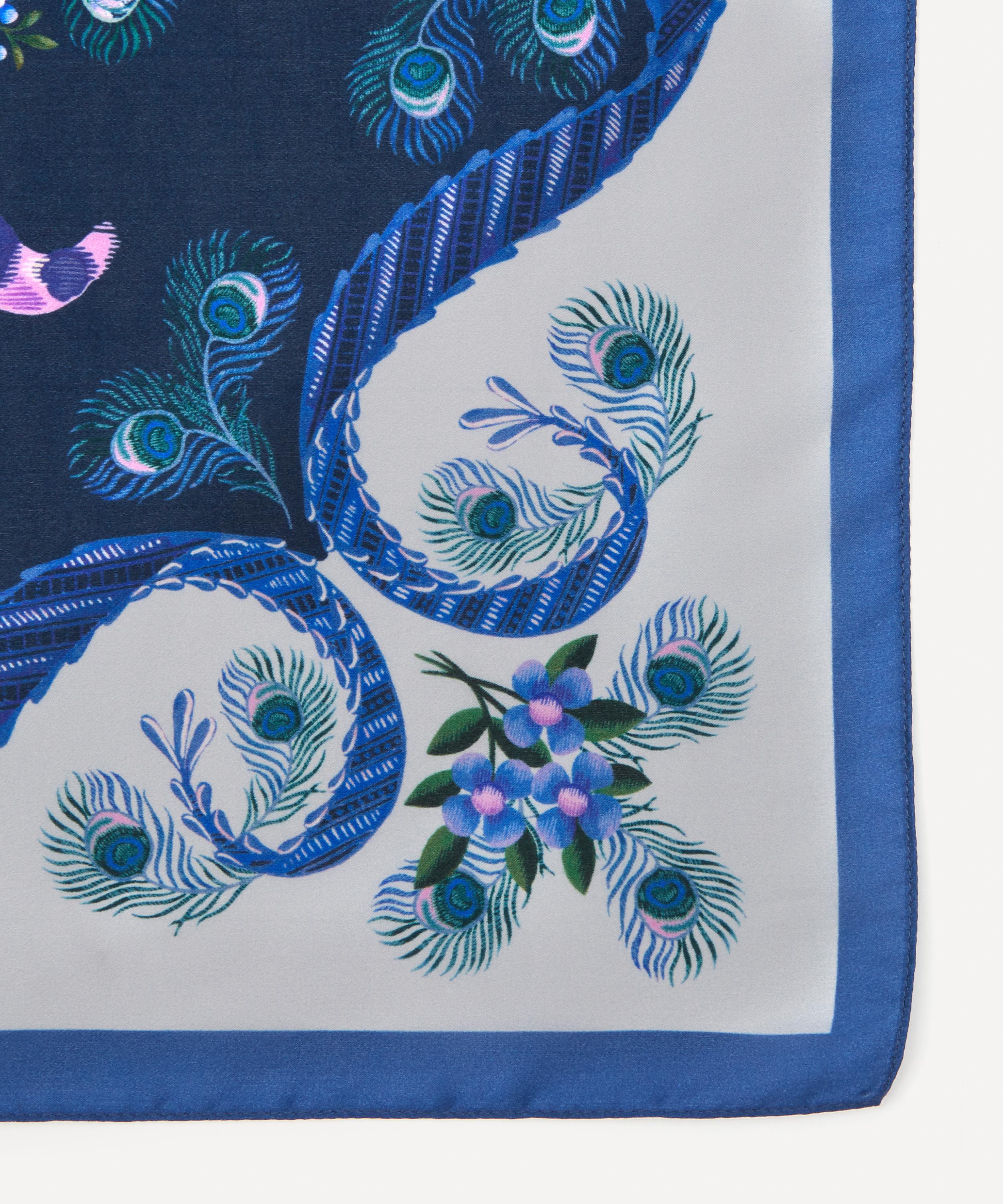 Liberty - Spitalfields Silk 130 x 110cm Silk Molare Scarf image number 3