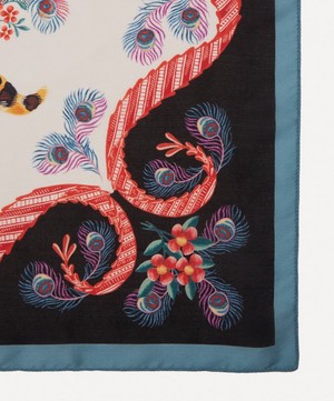 Liberty - Spitalfields Silk 130 x 110cm Silk Molare Scarf image number 3
