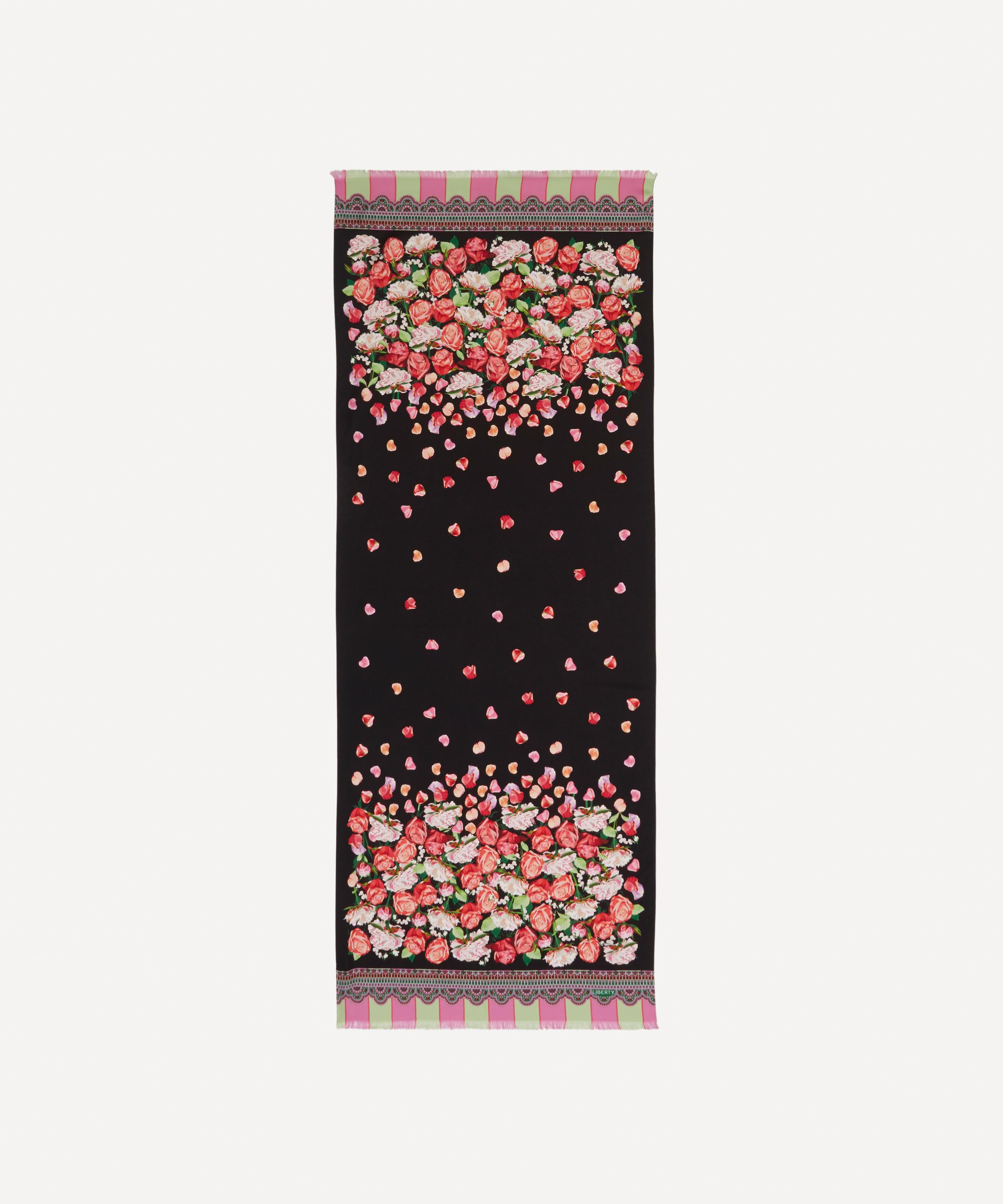 Liberty - Floral Storm 180 x 70cm Silk Twill Scarf image number 0