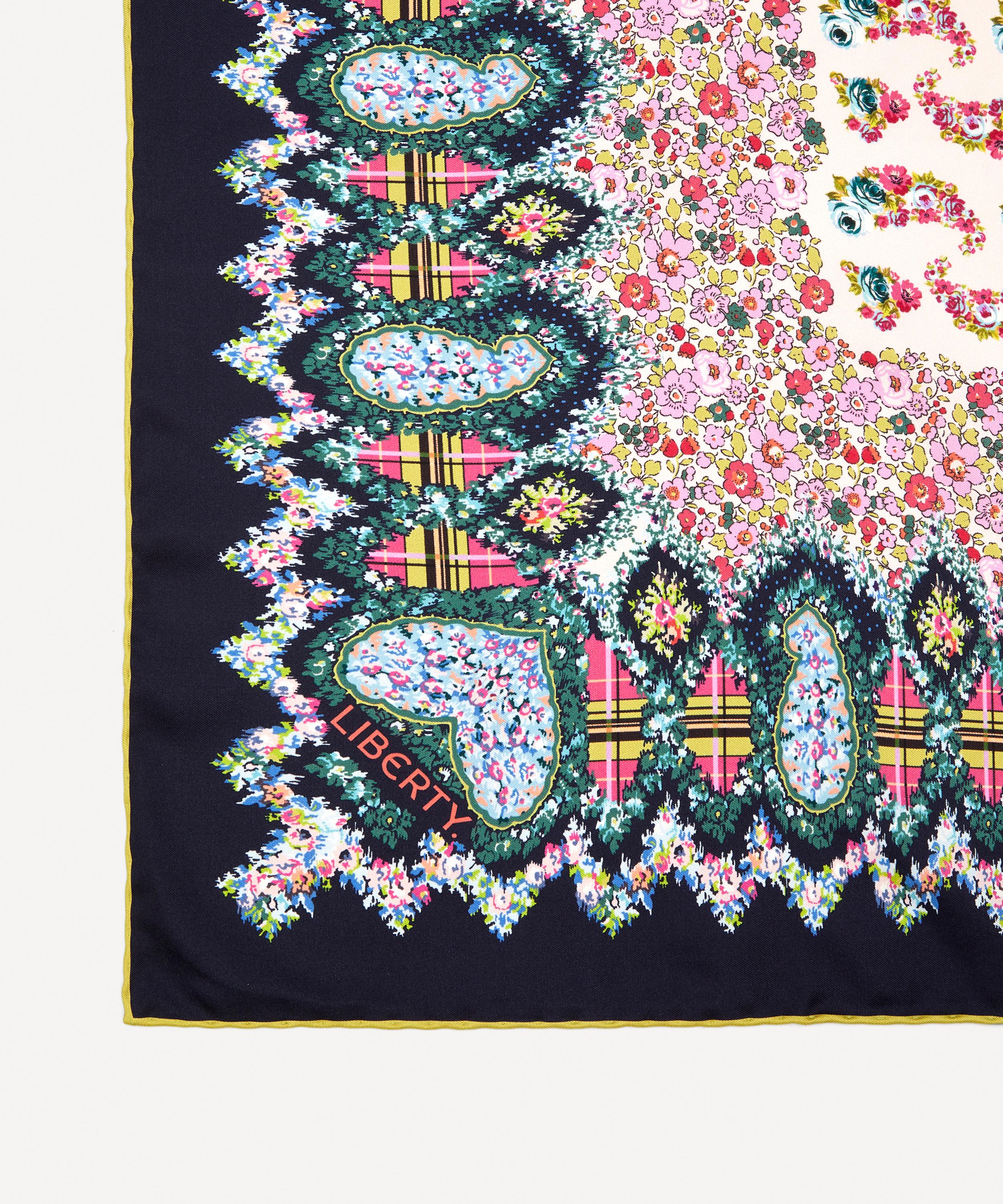 Liberty - Marietta 90 x 90cm Silk Twill Scarf image number 2