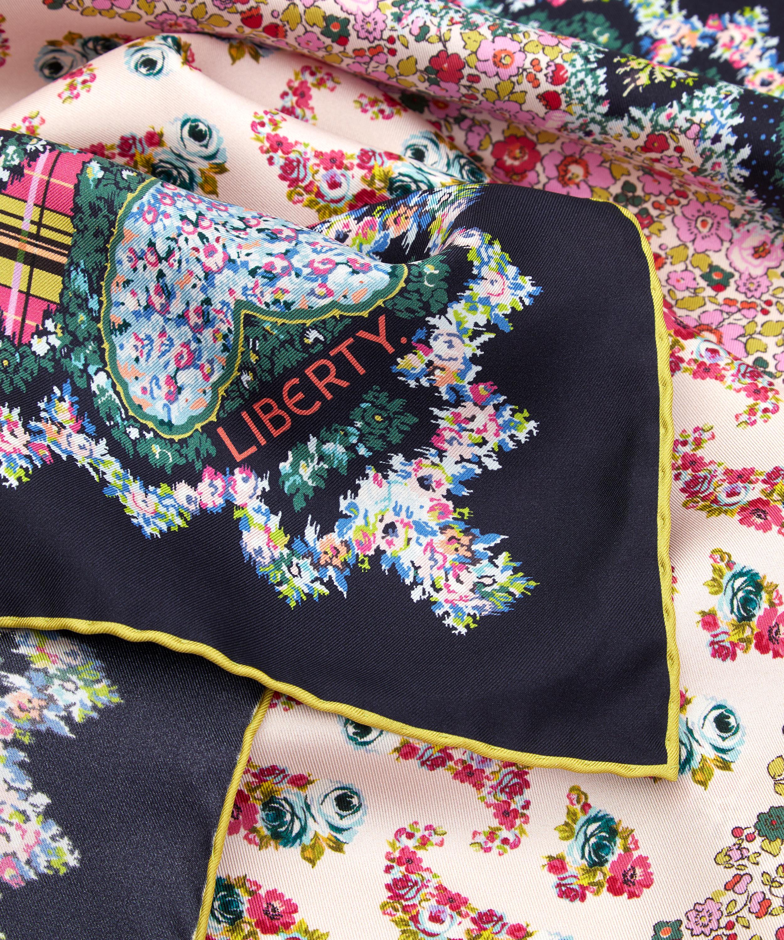 Liberty - Marietta 90 x 90cm Silk Twill Scarf image number 3