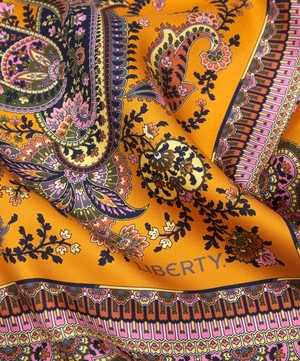 Liberty - Florence 90 x 90cm Silk Twill Scarf image number 3