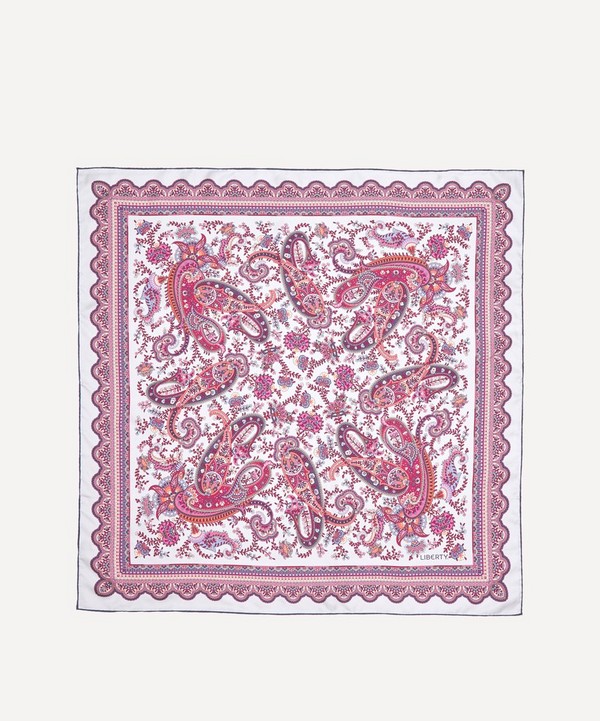 Liberty - Florence 90 x 90cm Silk Twill Scarf image number null