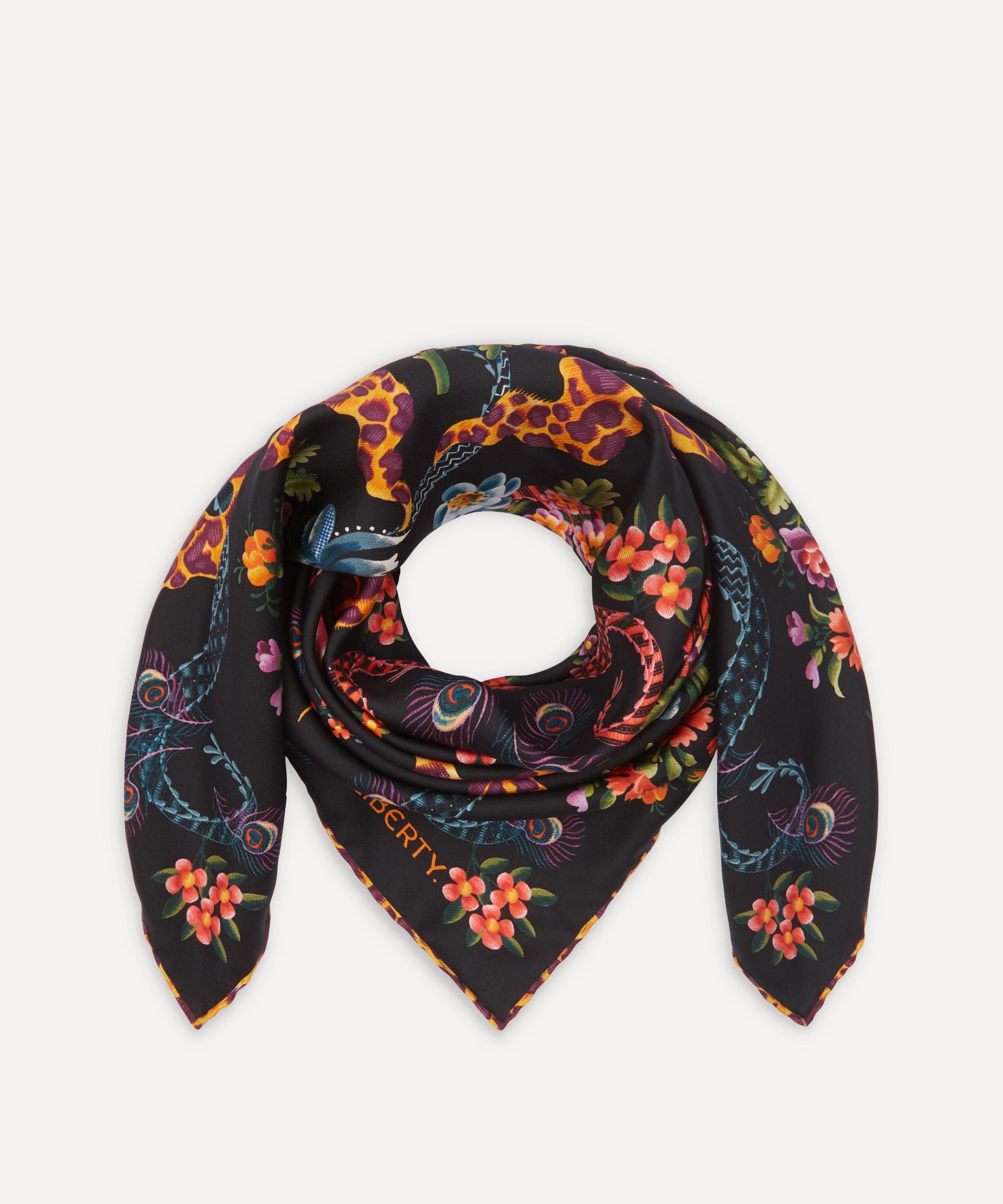 Liberty - Spitalfields Silk 70 x 70cm Silk Twill Scarf image number 1