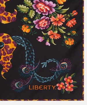 Liberty - Spitalfields Silk 70 x 70cm Silk Twill Scarf image number 3