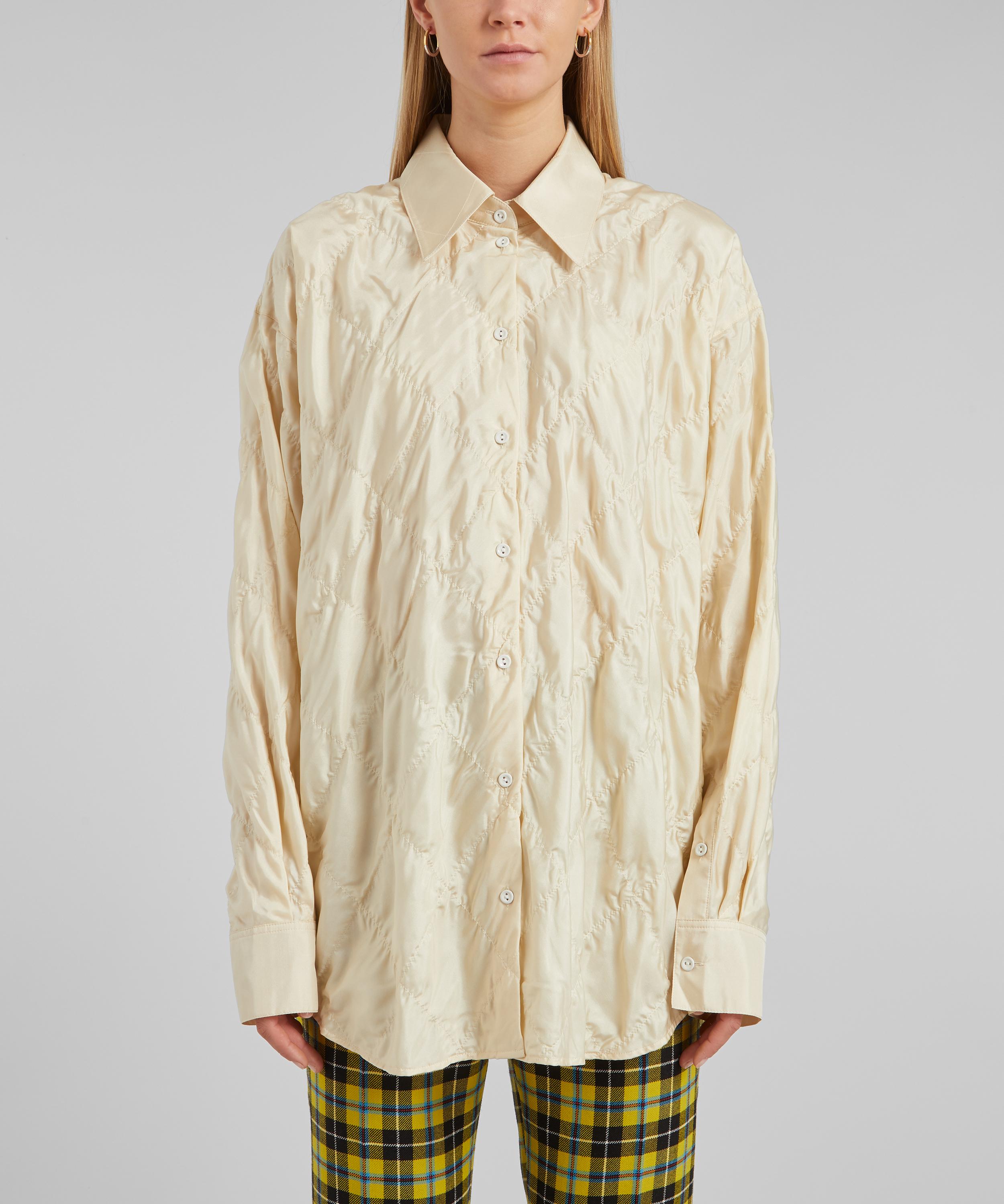 acne studios silk shirt