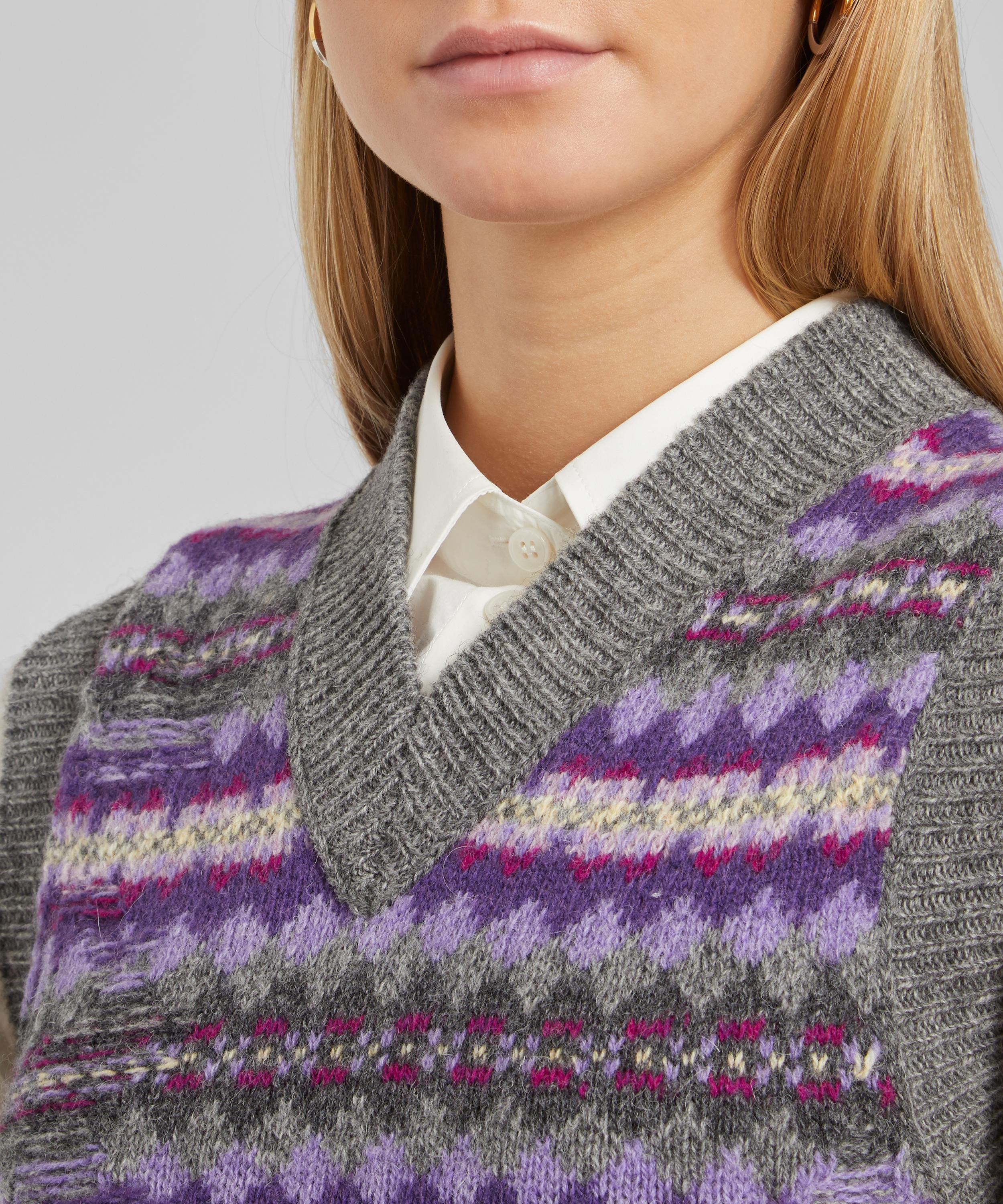 acne studios fair isle sweater
