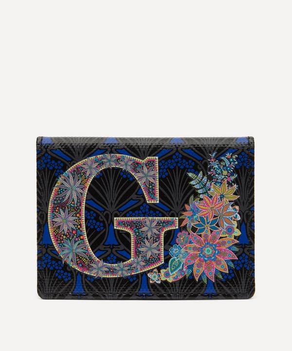 Liberty - Alphabet Travel Card Holder in G Print image number 0