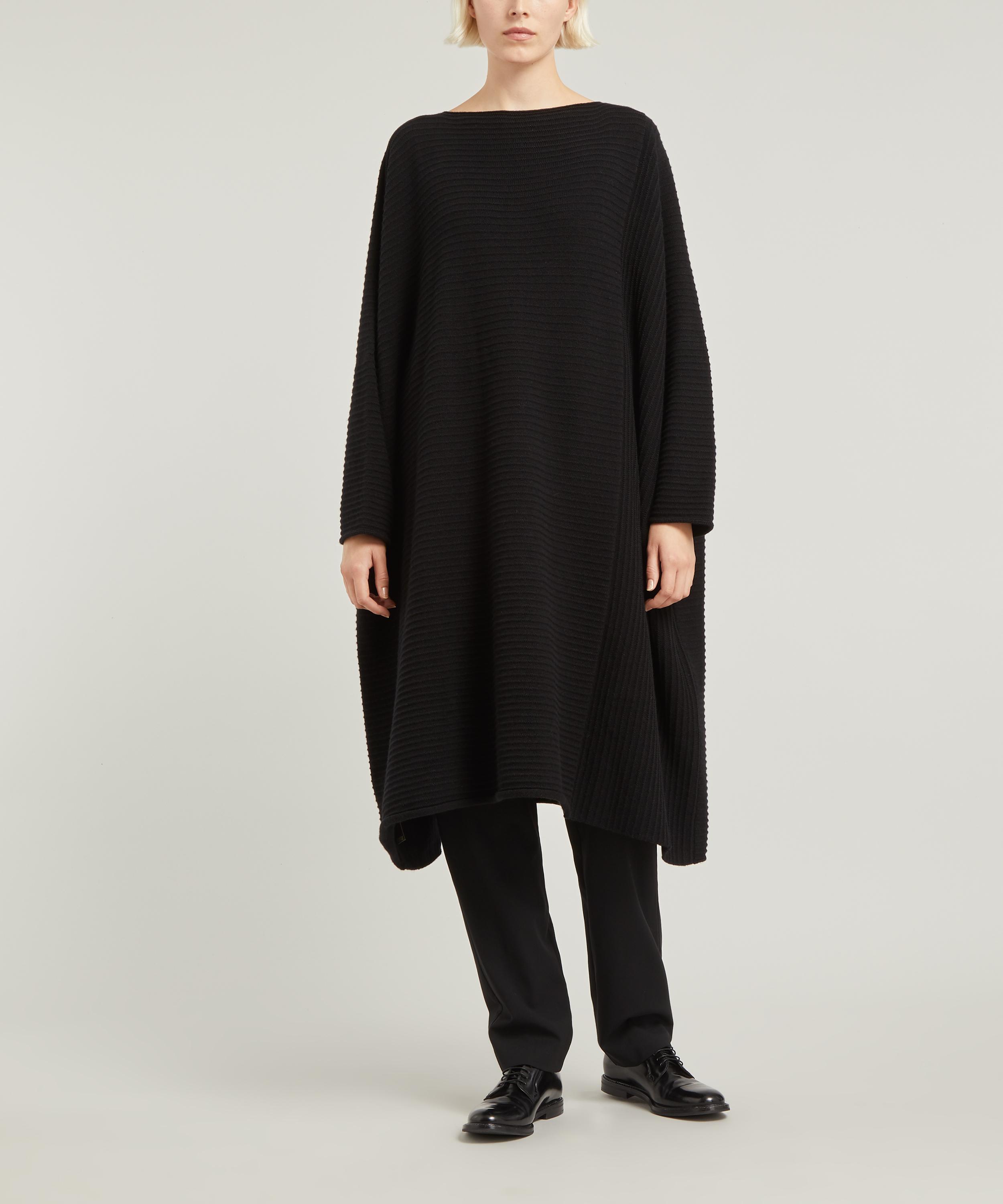 Eskandar - Raised Rib Kaftan Dress image number 1