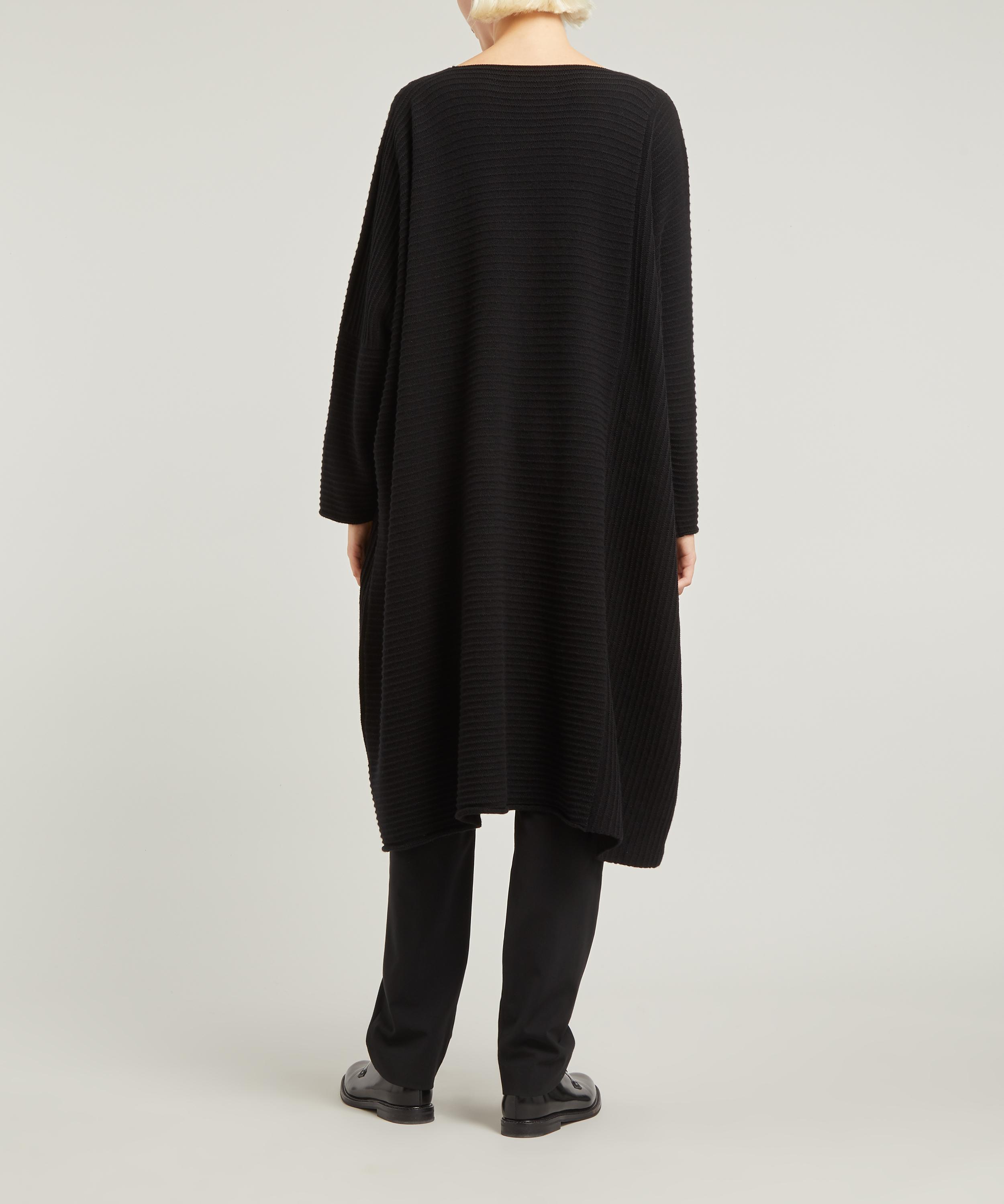 Eskandar - Raised Rib Kaftan Dress image number 2