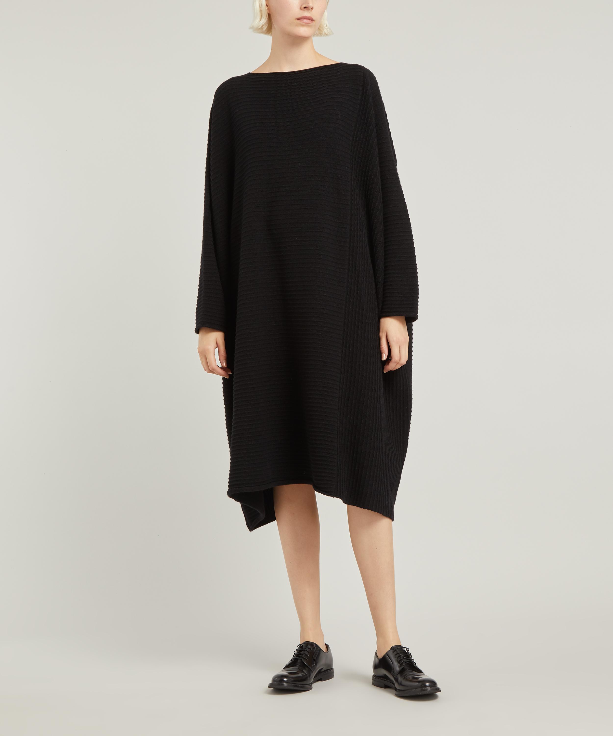 Eskandar - Raised Rib Kaftan Dress image number 4