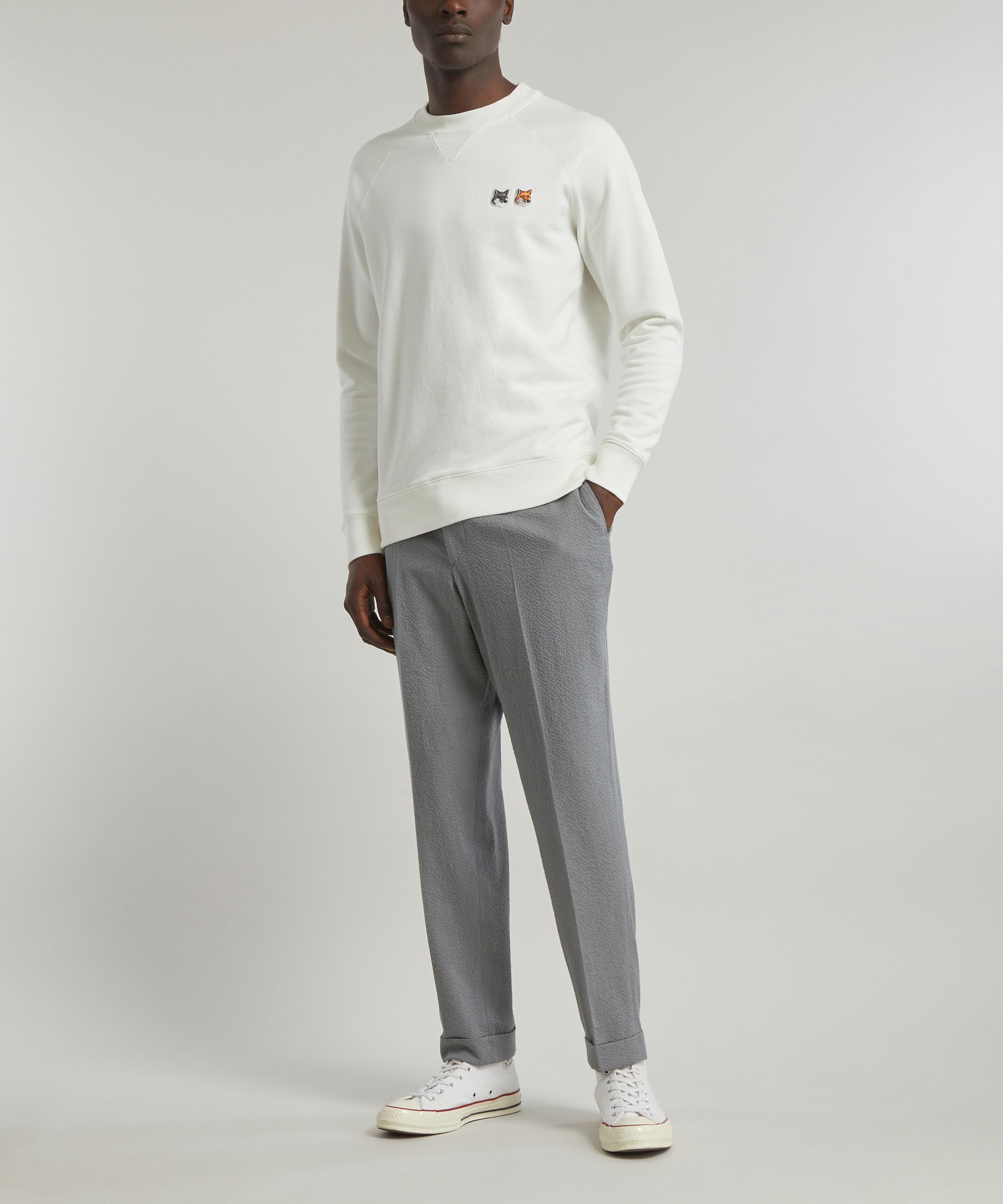 Maison Kitsuné Double Fox Head Patch Sweater | Liberty