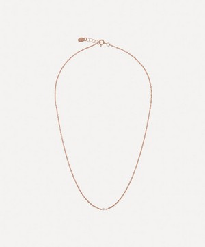 Stephanie Schneider - Rose Gold-Plated Akoya Pearl Necklace image number 0