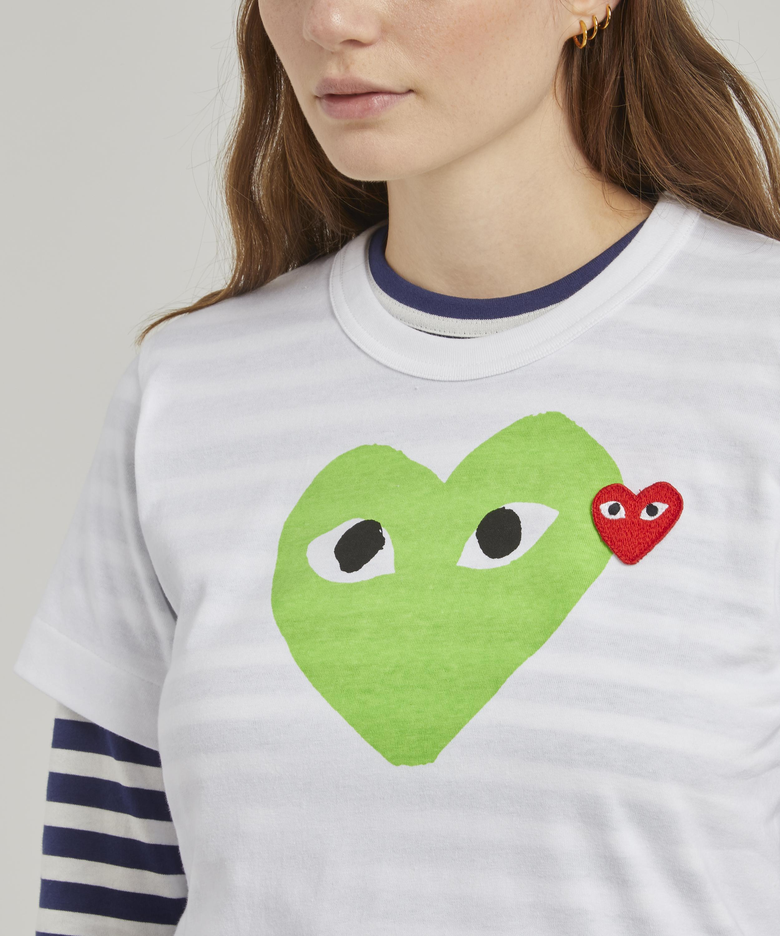 Comme des Garçons Play Two Heart T-Shirt | Liberty