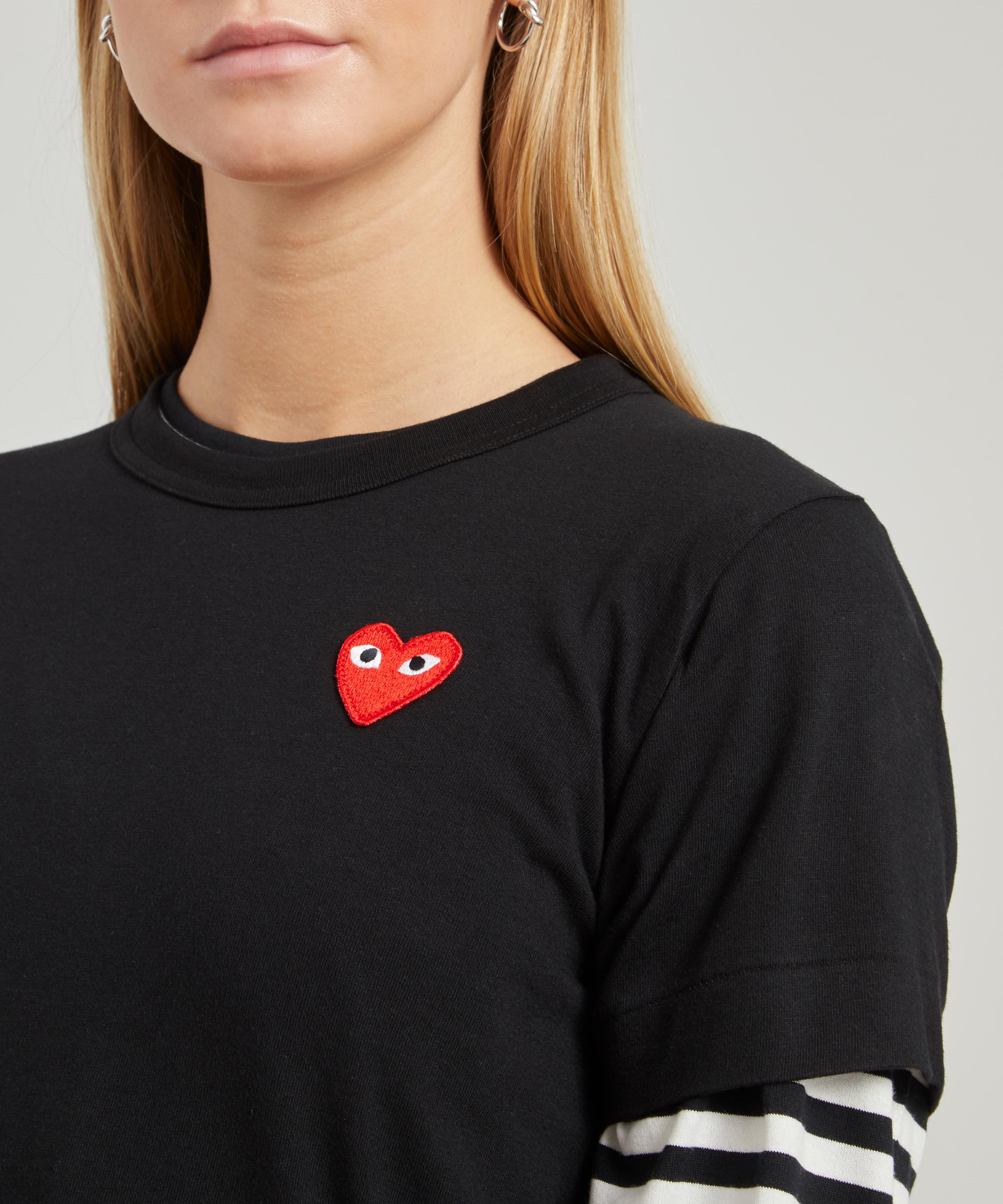 Comme des Garçons Play - Short-Sleeve T-Shirt image number 4