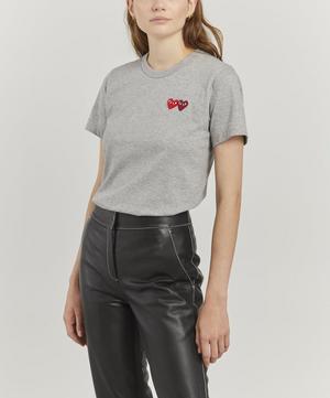 Comme des Garçons Play - Small Double Heart T-Shirt image number 1