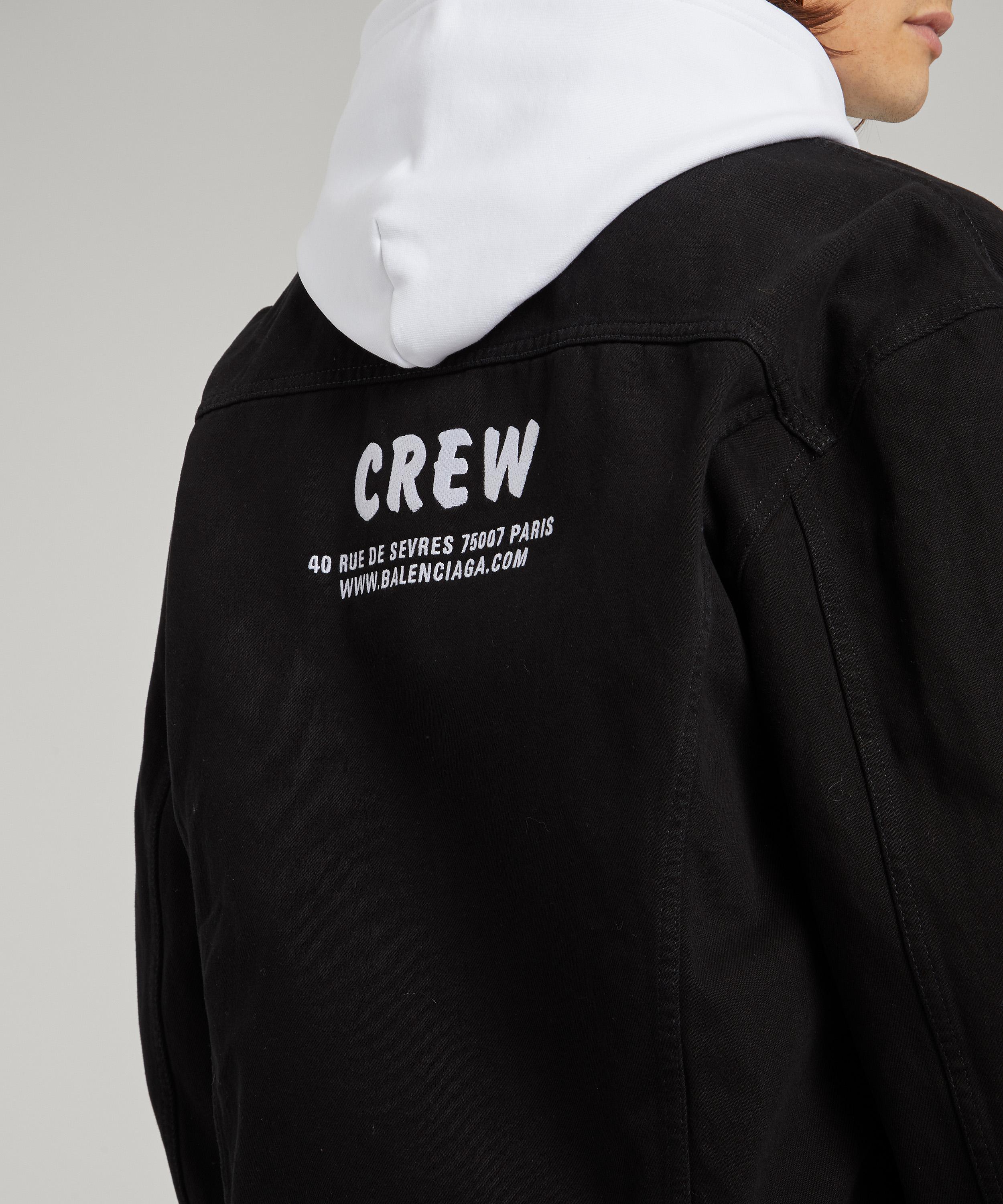 balenciaga crew jacket