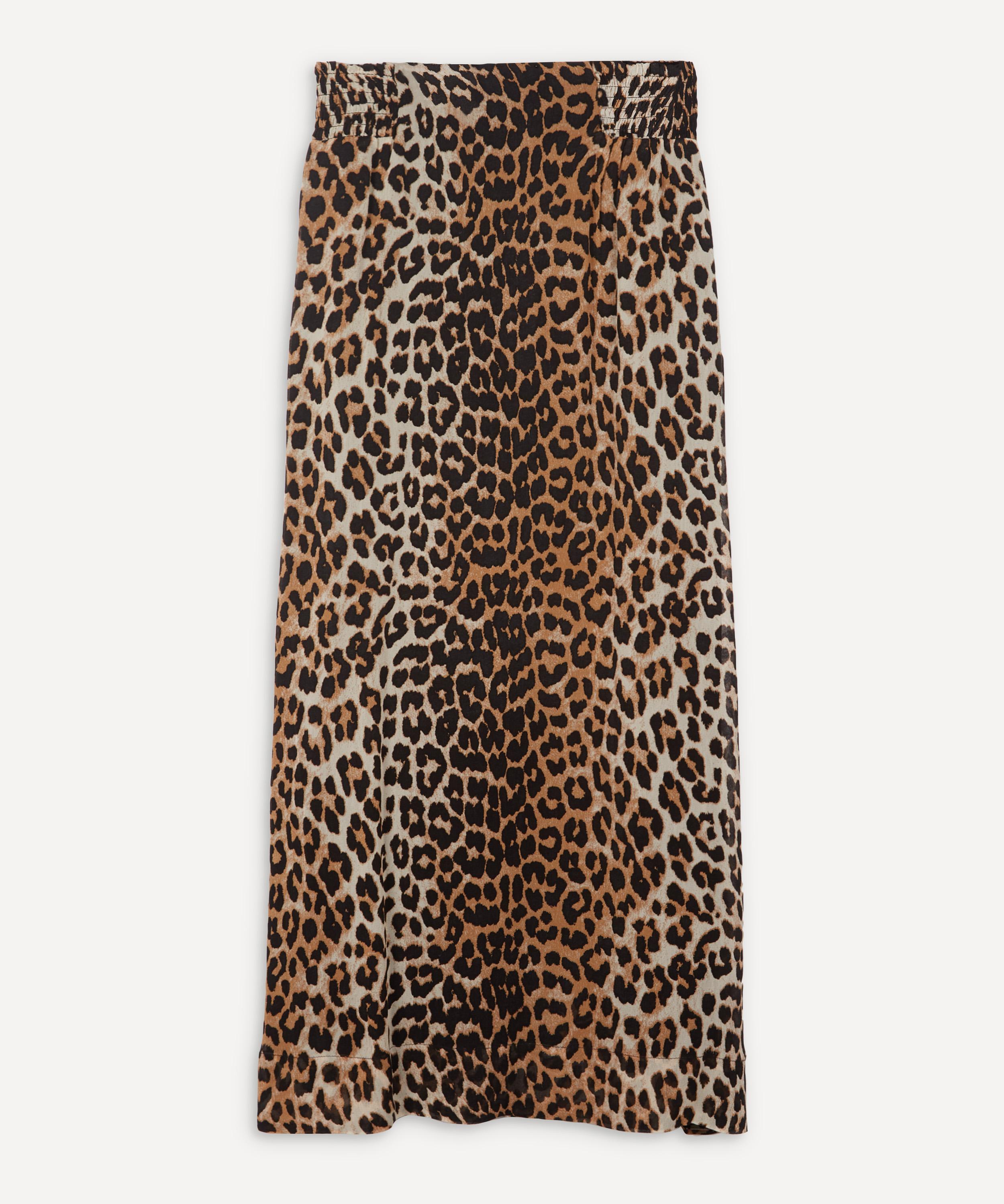 mid length leopard skirts 00