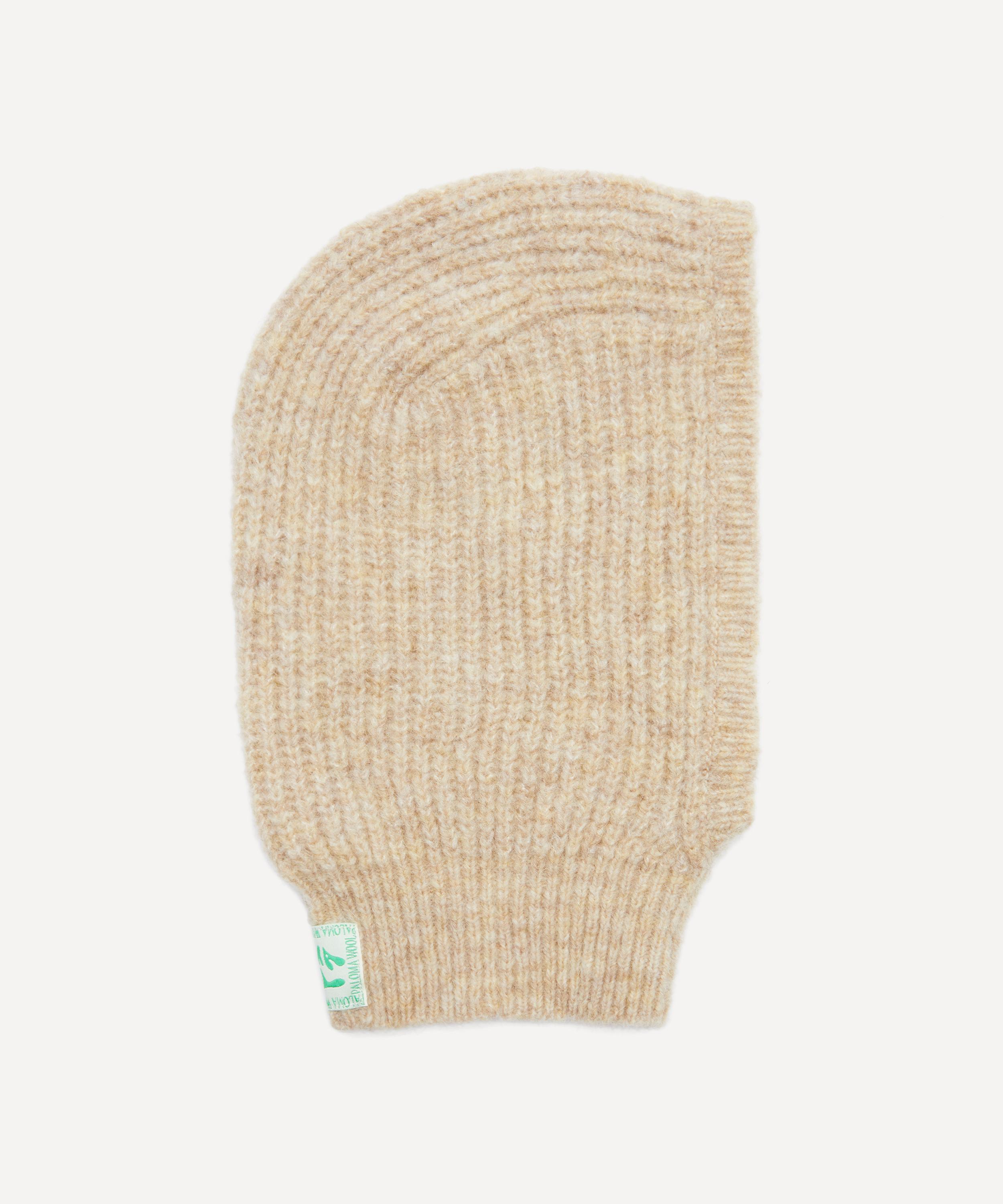 Paloma Wool Angels Knitted Wool-blend Balaclava In Stone | ModeSens